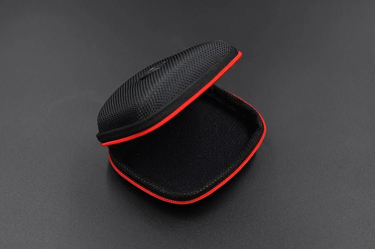KZ Estuche para auriculares con cremallera y logotipo negro - Quierox - Tienda Online