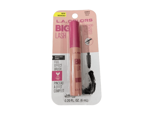 LA Colors Big Lash Máscara de pestañas, C69053 Beyond Black, 6 ml - Quierox - Tienda Online
