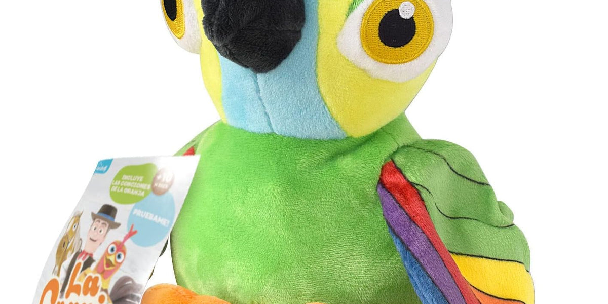 Lorito Pepe Peluches Granja Zenon Peluche Loro Pepe Mis Primeros