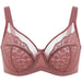 Lacsper Minimizer Floral Lace Unlined Comfort Sin relleno Con aros Con banda inferior - Quierox - Tienda Online