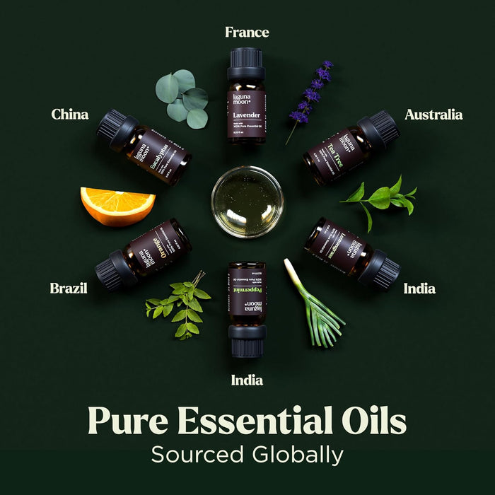 LagunaMoon - Paquete de 6 aceites esenciales con caja de regalo - Quierox - Tienda Online