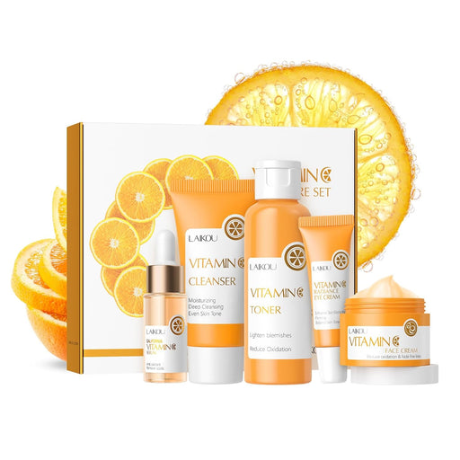 LAIKOU Set de cuidado de la piel con vitamina C para mujer - Quierox - Tienda Online