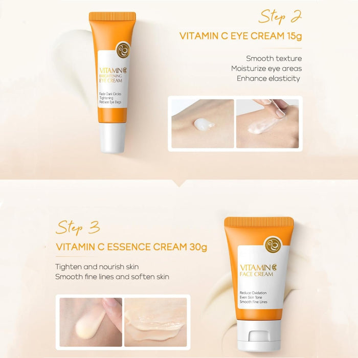 Laikou Set de cuidado de la piel, regalos para adolescentes y niñas, juego de cuidado de la piel con vitamina C - Quierox - Tienda Online