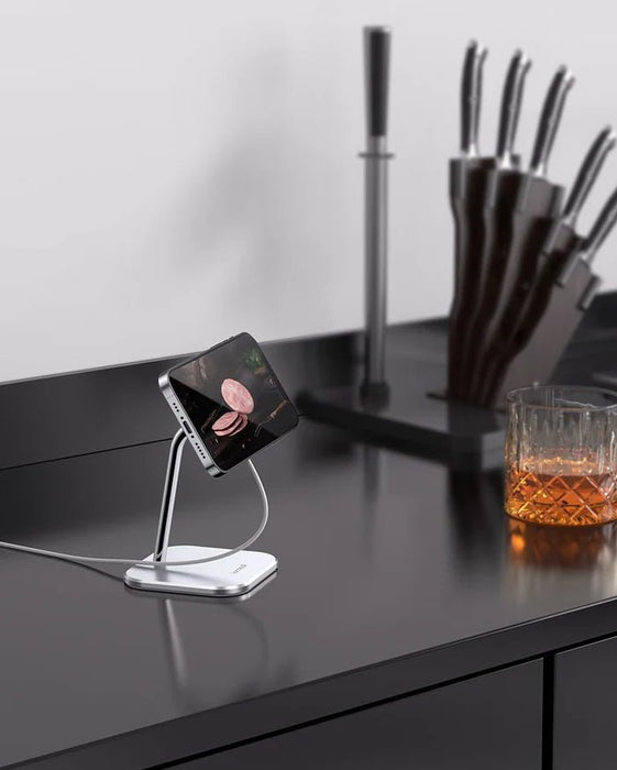 Lamicall Soporte de Teléfono de Aluminio Ajustable para Cargador MagSafe - Quierox - Tienda Online