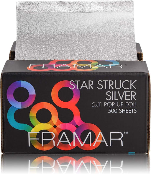 Lámina emergente Framar 5x11 Star Struck Silver - 500 hojas - Quierox - Tienda Online