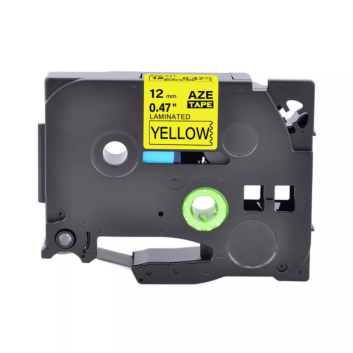Laminado Cinta de Etiquetas Compatible Con Brother AZe - 631 - Quierox - Tienda Online