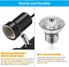 Lámpara de calor para reptiles, luz giratoria de calefacción de tortuga con bombilla de calor UVA UVB de 50 W - Quierox - Tienda Online