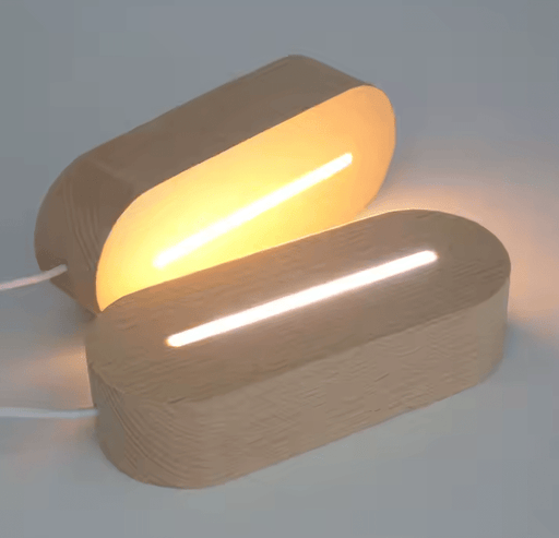 Lámpara de ilusión 3D con logotipo - Quierox - Tienda Online