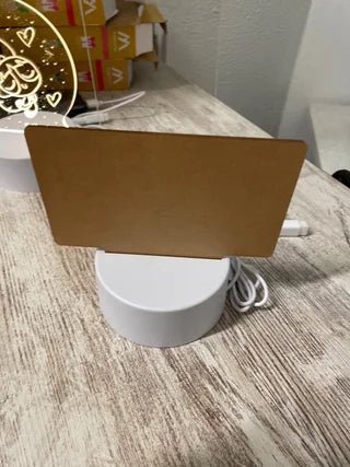 Lámpara de ilusión 3D con logotipo - Quierox - Tienda Online