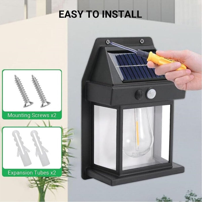 Lámpara de pared solar interactiva Fend 888 con 800 lúmenes de brillo - Quierox - Tienda Online