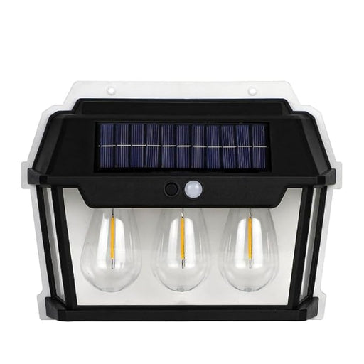 Lámpara solar de pared con triple LED, doble foco solar - Quierox - Tienda Online