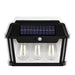 Lámpara solar de pared con triple LED, doble foco solar - Quierox - Tienda Online