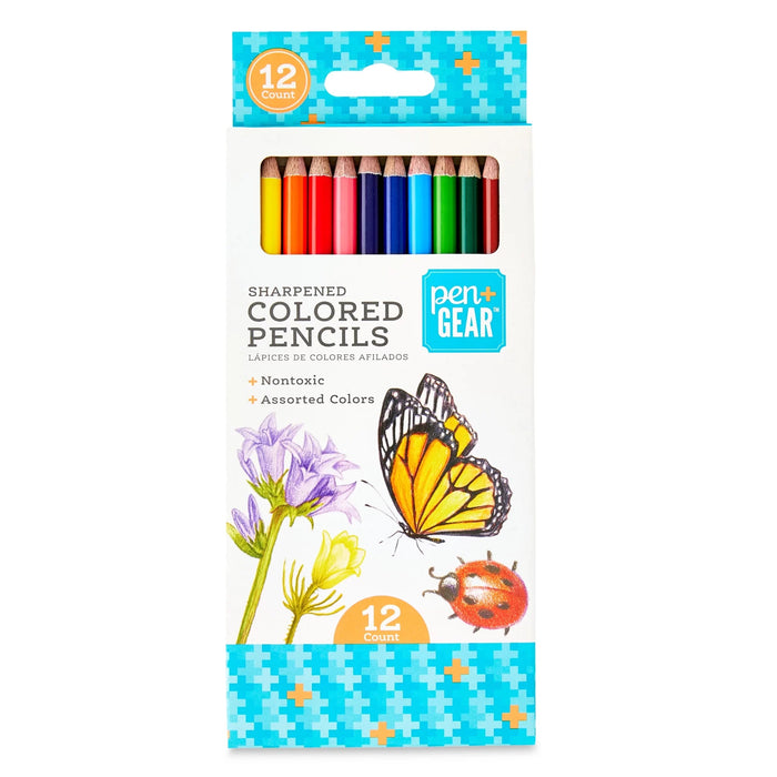 Lápices de colores Pen + Gear, 12 unidades - Quierox - Tienda Online