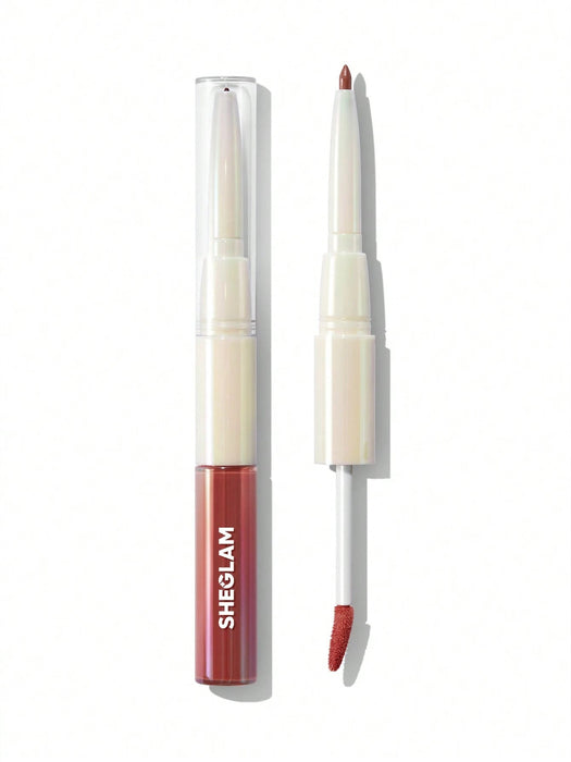 Lápiz delineador y brillo labial SHEGLAM Lip Rules - Judgey Much 2 en 1 - Quierox - Tienda Online