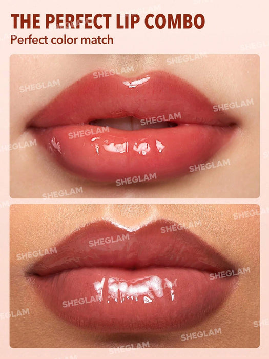 Lápiz delineador y brillo labial SHEGLAM Lip Rules - Judgey Much 2 en 1 - Quierox - Tienda Online