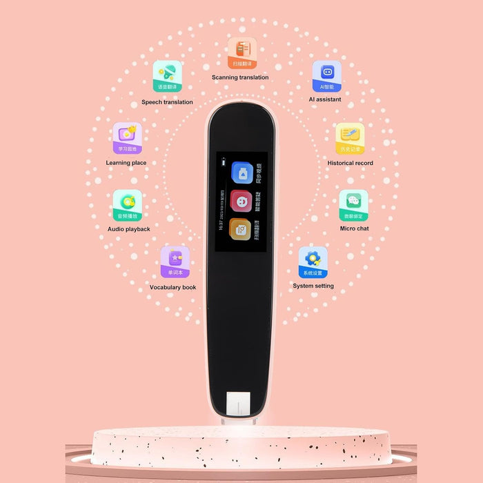 Lápiz Escáner, Dispositivo Texto a Voz para Dislexia, Lápiz Lector Resaltador Digital - Quierox - Tienda Online