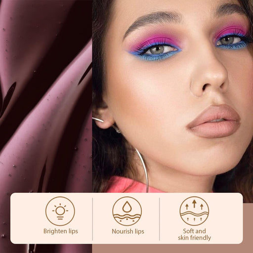 Lápiz Labial Mate con Efecto Tattoo, Tinta Labial de Larga Duración a Prueba de Transferencia - Quierox - Tienda Online