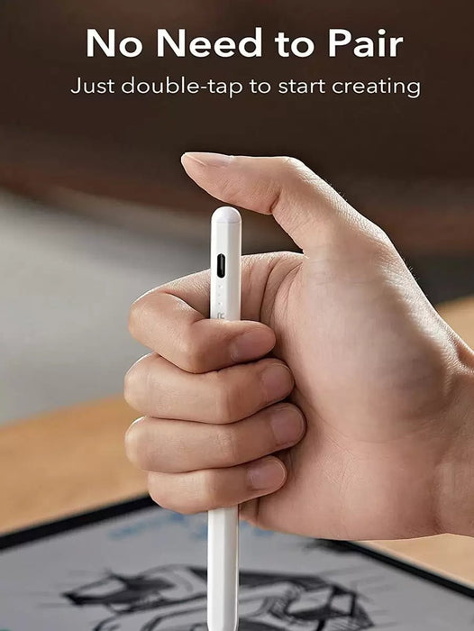 Lápiz óptico de carga rápida compatible con iPad Pencil, con rechazo de palma y sensibilidad - Quierox - Tienda Online