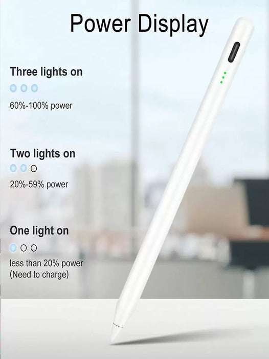 Lápiz óptico de carga rápida compatible con iPad Pencil, con rechazo de palma y sensibilidad - Quierox - Tienda Online