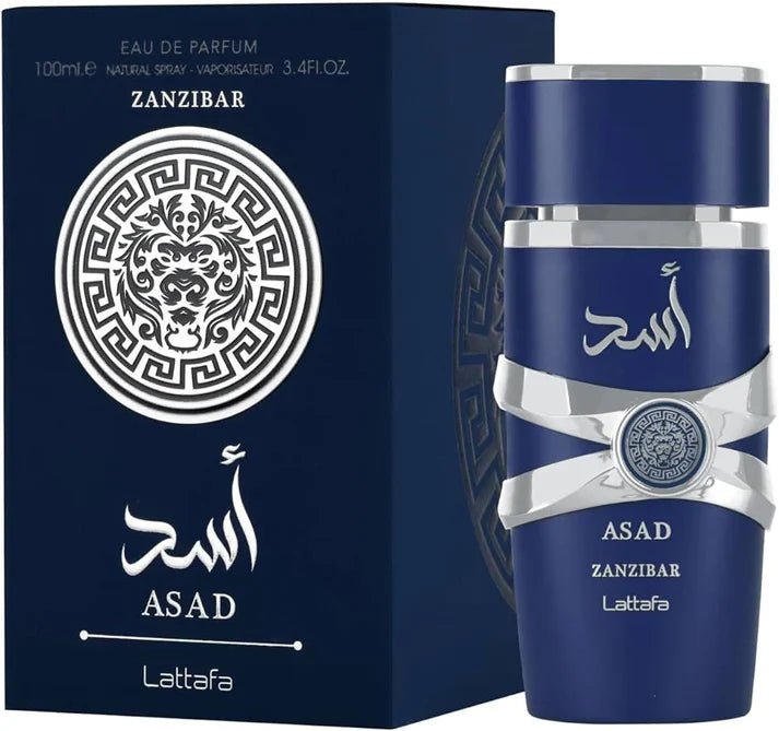 Lattafa Asad Zanzibar - Fragancia duradera de perfume Eau - Quierox - Tienda Online