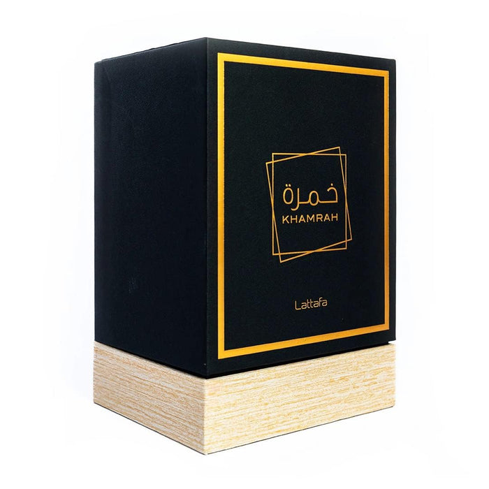 Lattafa Perfume Khamrah unisex Eau de Parfum Spray, 3.4 onzas - Quierox - Tienda Online