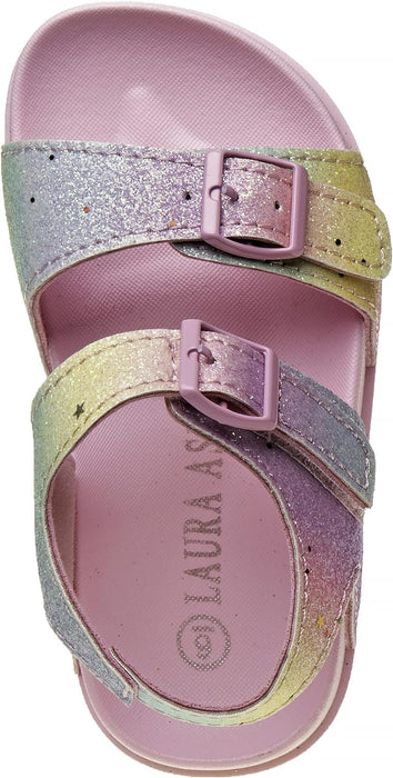 Laura Ashley Sandalias con hebilla y puntera abierta con tiras - Quierox - Tienda Online