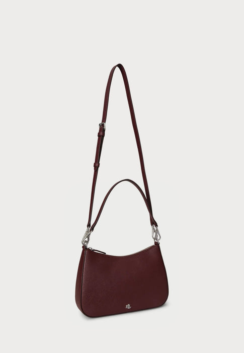 Lauren Ralph Lauren Bolso de hombro danni de mano en color granate oscuro - Quierox - Tienda Online