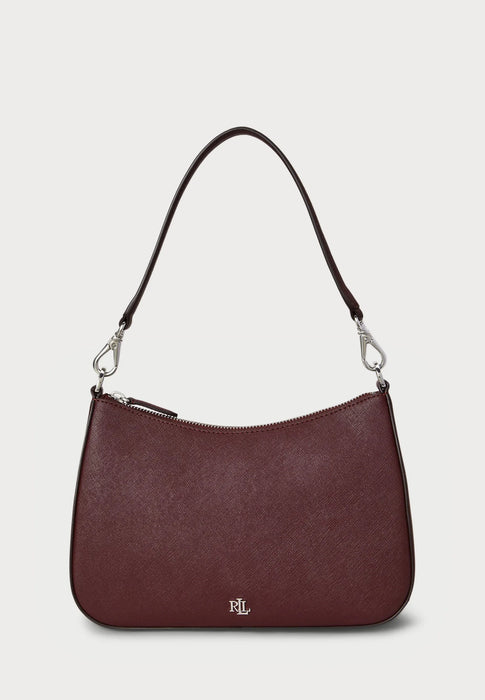 Lauren Ralph Lauren Bolso de hombro danni de mano en color granate oscuro - Quierox - Tienda Online