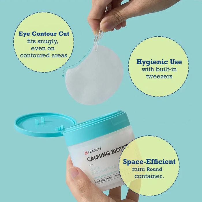 Leaders Almohadillas calmantes Leaders Calming Biotics (80 almohadillas x 170 ml) - Quierox - Tienda Online
