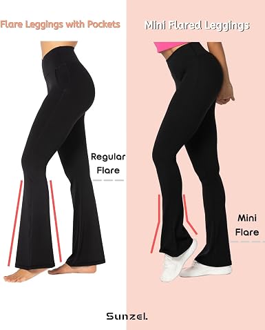 Leggings acampanados de talle alto Sunzel para mujer - Quierox - Tienda Online