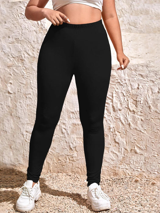 Leggings con cintura elástica SHEIN EZwear Plus - Quierox - Tienda Online