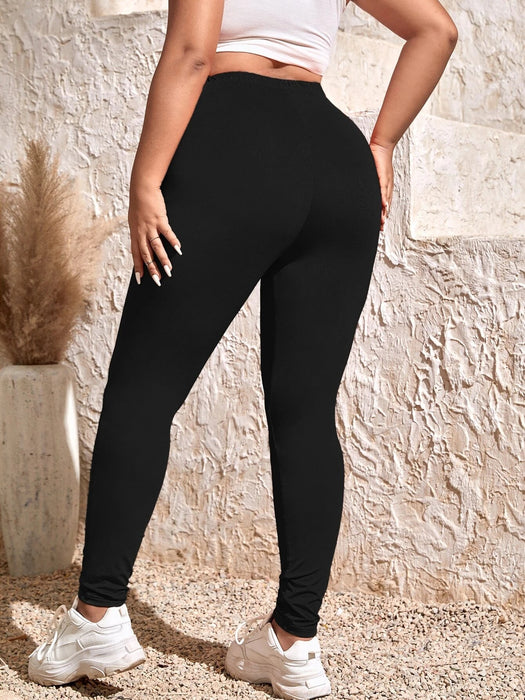 Leggings con cintura elástica SHEIN EZwear Plus - Quierox - Tienda Online