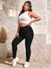 Leggings con cintura elástica SHEIN EZwear Plus - Quierox - Tienda Online