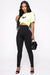 Leggings de gran altura Mallas Smooth Operator - Negro - Quierox - Tienda Online