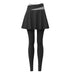 Leggings de mujer con Falda plisada Capris Leggings Entrenamiento atlético - Quierox - Tienda Online