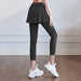 Leggings de mujer con Falda plisada Capris Leggings Entrenamiento atlético - Quierox - Tienda Online