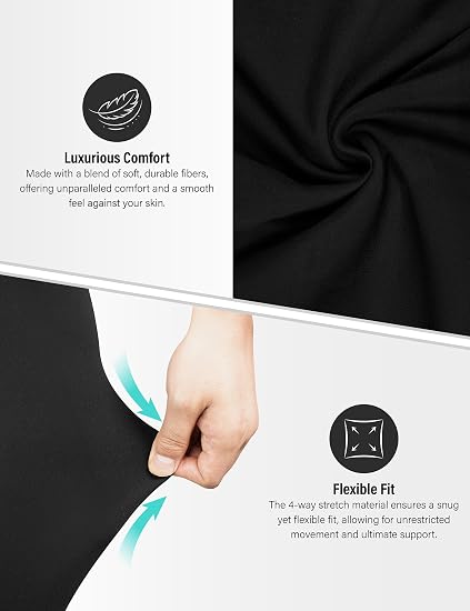 Leggings de talle alto para mujer suaves como la mantequilla con control de abdomen - Quierox - Tienda Online