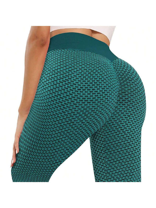 Leggings de yoga de cintura alta con realce de glúteos y control de abdomen para mujer - Quierox - Tienda Online