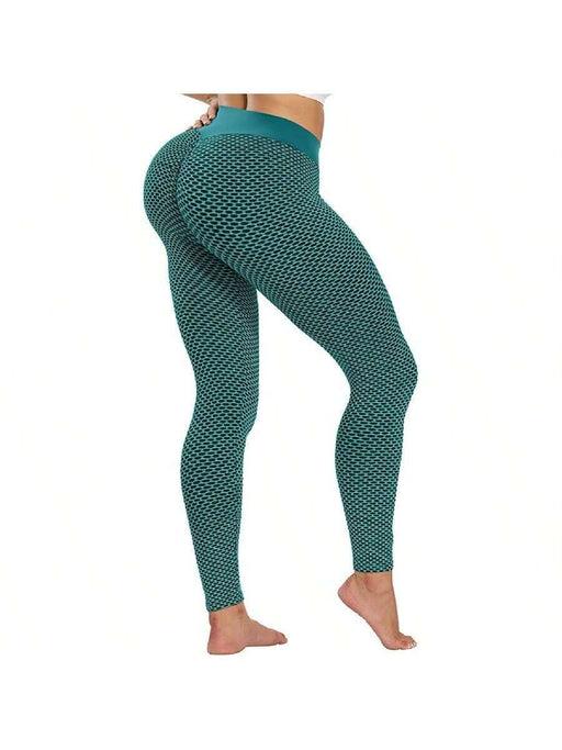 Leggings de yoga de cintura alta con realce de glúteos y control de abdomen para mujer - Quierox - Tienda Online