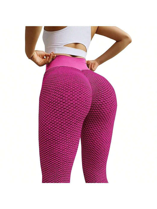 Leggings de yoga de cintura alta con realce de glúteos y control de abdomen para mujer - Quierox - Tienda Online