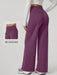 Leggings deportivo de pierna ancha holgados y elásticos de cintura alta para mujer - Quierox - Tienda Online