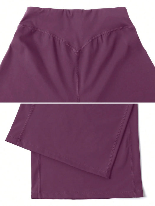 Leggings deportivo de pierna ancha holgados y elásticos de cintura alta para mujer - Quierox - Tienda Online