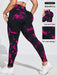 Leggings deportivos de talle alto sin costuras con estampado tie-dye para mujer - Quierox - Tienda Online