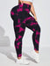 Leggings deportivos de talle alto sin costuras con estampado tie-dye para mujer - Quierox - Tienda Online