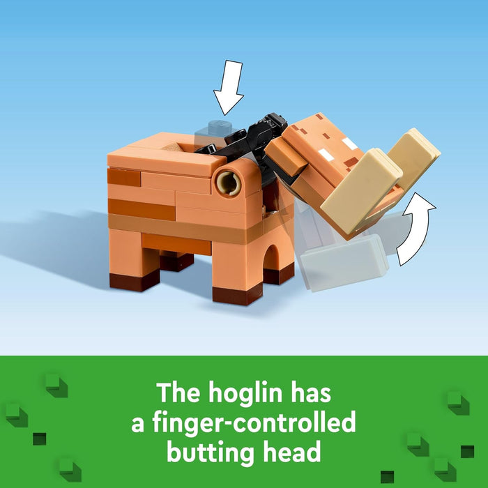 LEGO Minecraft The Nether Portal Embush Adventure Set, juguete de construcción para niños - Quierox - Tienda Online