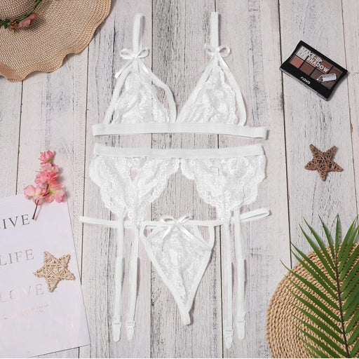 Lencería sexy con correa de encaje - Quierox - Tienda Online