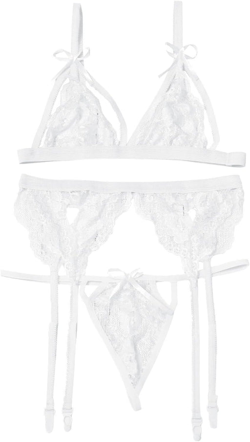 Lencería sexy con correa de encaje - Quierox - Tienda Online