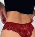 Lencería tipo braguita de encaje floral - Quierox - Tienda Online