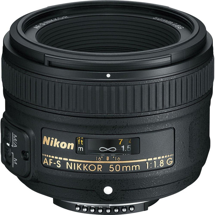 Lente AF - S Nikkor FX, de la marca Nikon, de 2" y f/1.8 - Quierox - Tienda Online