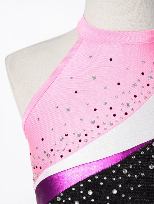 Leotardos de gimnasia sin mangas para niñas con goma para el pelo - Quierox - Tienda Online